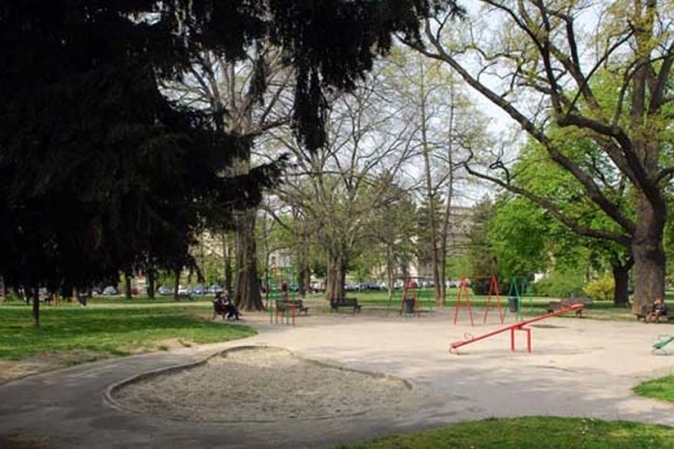 Blokiran park u blizini Predsjedništva Srbije