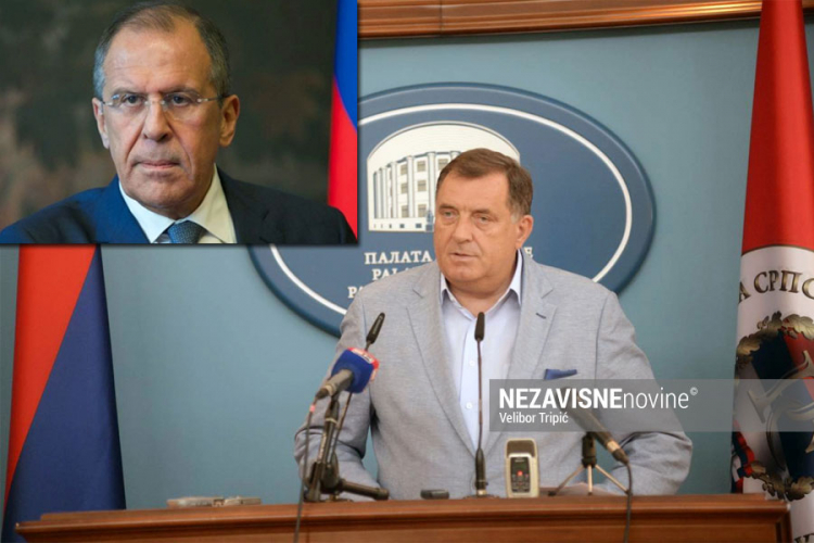 Dodik potvrdio: Lavrov 17. septembra u Banjaluci