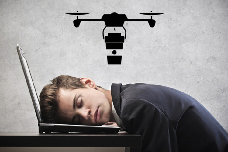 IBM patentirao dron koji donosi kafu pospanima
