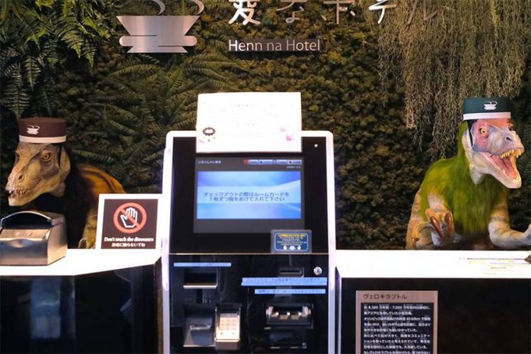 Neobičan hotel u Tokiju: Goste dočekuju roboti dinosaurusi