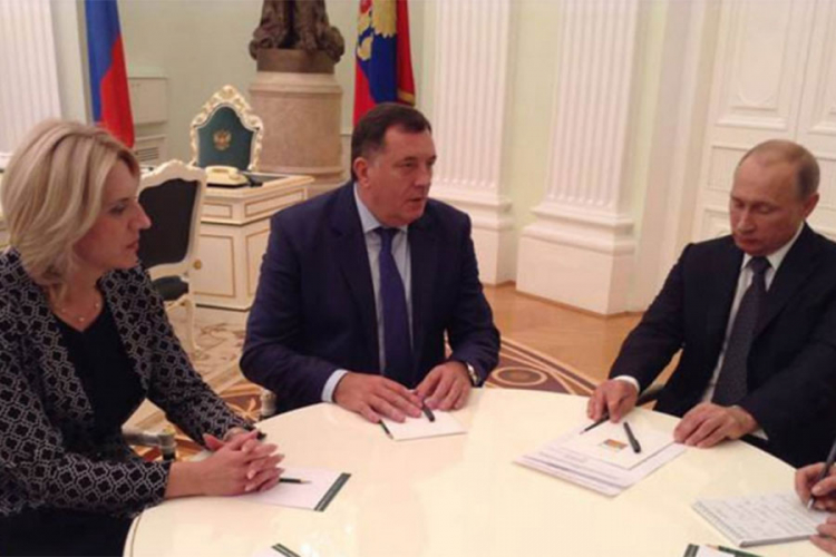 Dodik i Cvijanović početkom oktobra na sastanku s Putinom u Rusiji