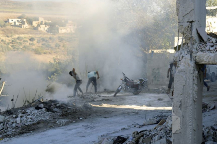 Objavljen snimak napada na teroriste u sirijskom Idlibu