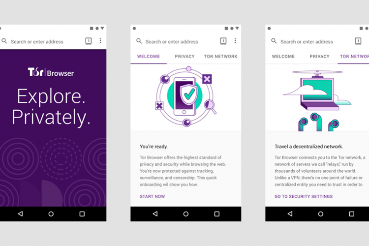 Tor mobilni pregledač dostupan za Android