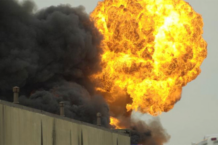 Eksplozija u skladištu gasa, 18 mrtvih