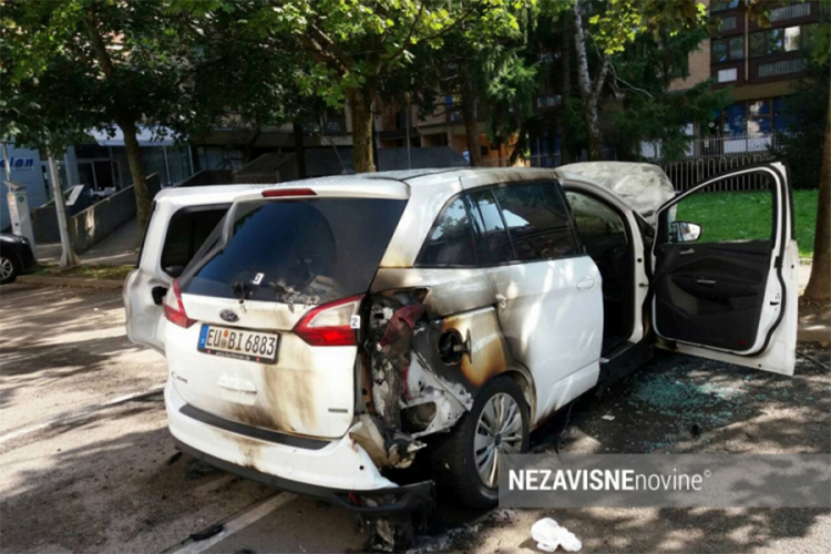 "Nezavisne" u posjedu snimka paljenja automobila u Banjaluci