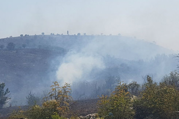 Veliki požar kod Podgorice