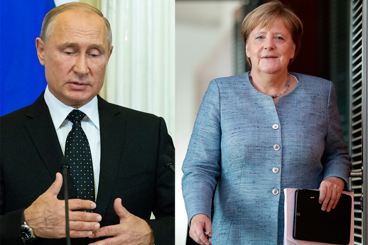 Putin s Merkelovom o Siriji, Ukrajini, finansijama