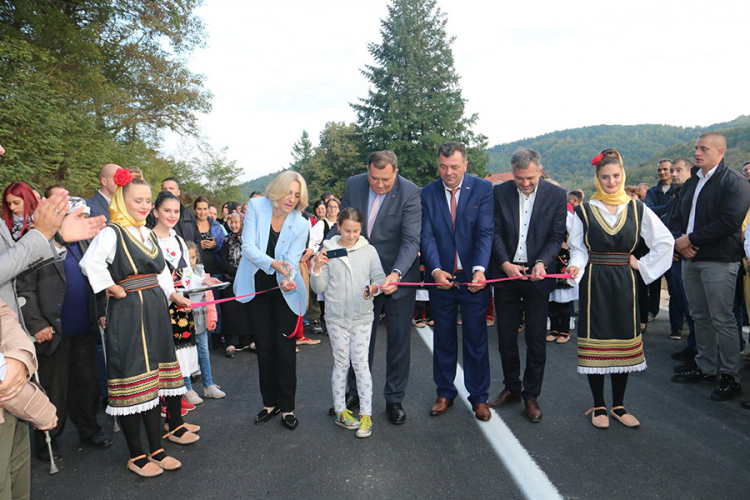 Otvorena novoizgrađena dionica puta dužine 11 kilometara