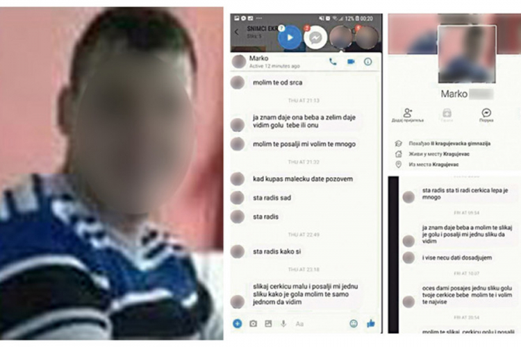 Uhapšen pedofil iz Kragujevca