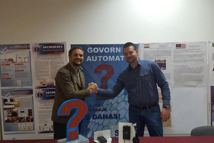 Nemanja Vujanić iz Banjaluke osmislio govorni automat za reklamiranje
