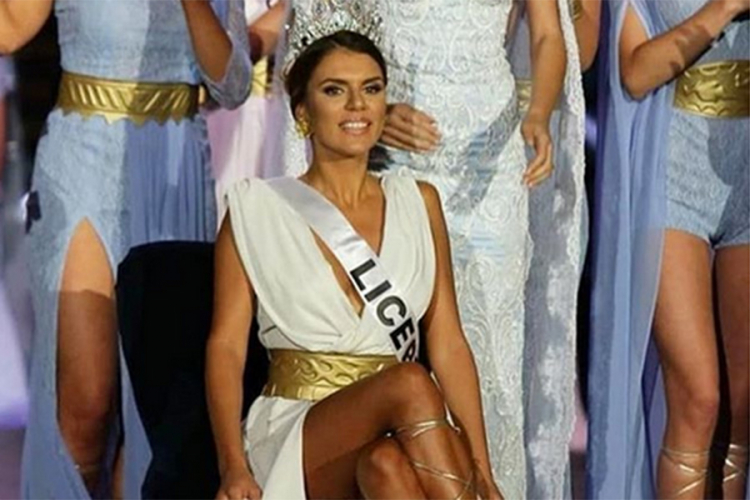 Ona je proglašena za Miss Srbije