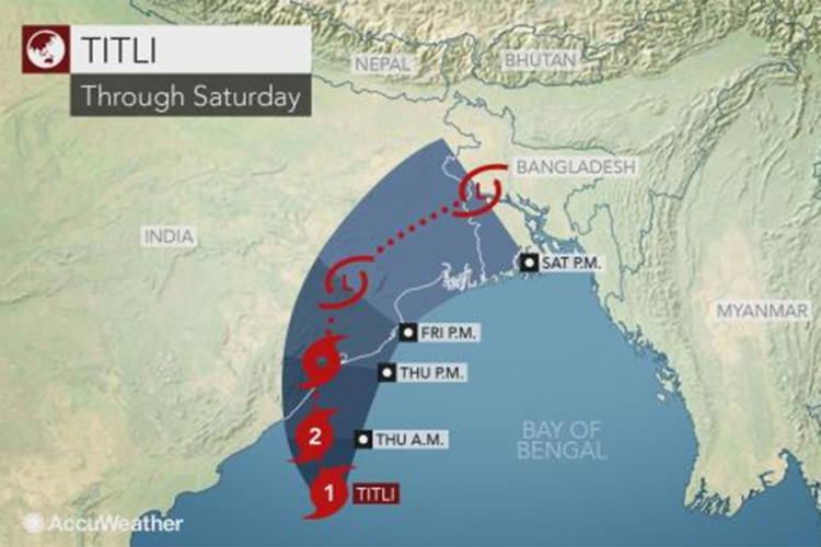 Snažan ciklon juri ka Indiji, 300.000 ljudi evakuisano