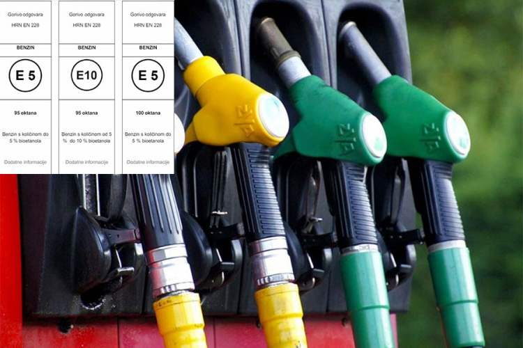 Od sutra na pumpama u Hrvatskoj nove oznake za gorivo