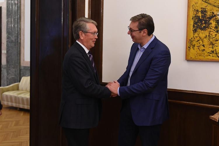 Čepurin sa Vučićem o Putinovom dolasku u Beograd