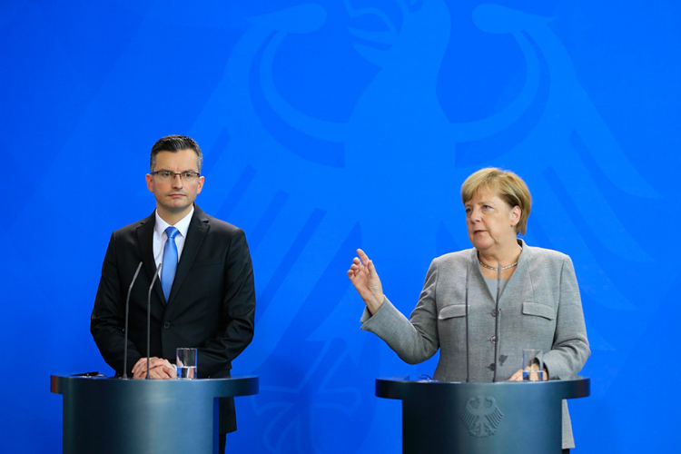 Merkel: Vrijeme da se riješi spor između Slovenije i Hrvatske