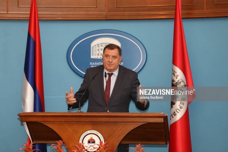 Dodik: Džaferović i Komšić unijeće ratnu politiku u Predsjedništvo