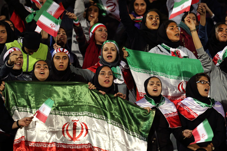 Iranke na fudbalskoj utakmici poslije 40 godina