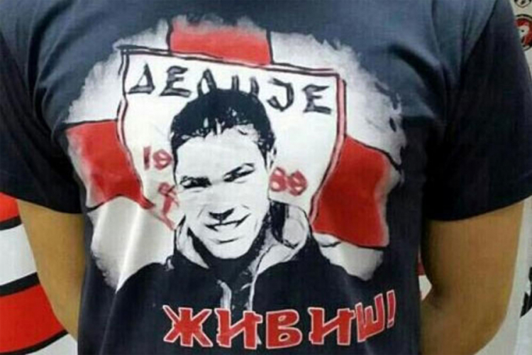 "Delije" u majicama sa likom Marka Ivkovića protiv Galatasaraja