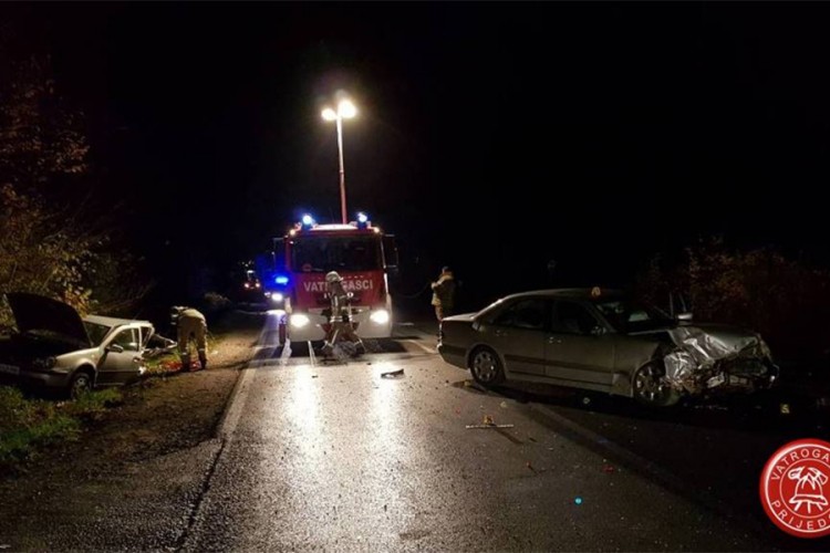 Slovenci povrijeđeni u nezgodi na putu Prijedor - Banjaluka