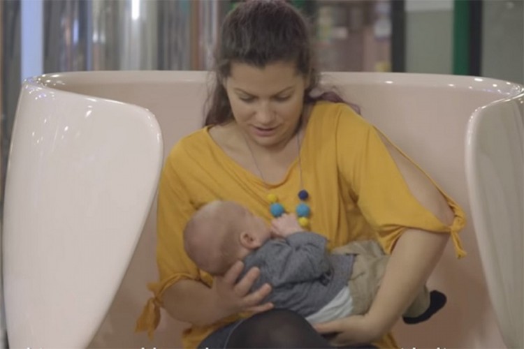 Zagrepčanka i Beograđanin izumili novu klupu za dojenje