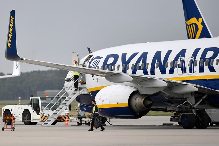 Francuske vlasti zaplijenile avion "Ryanair" uoči poletanja