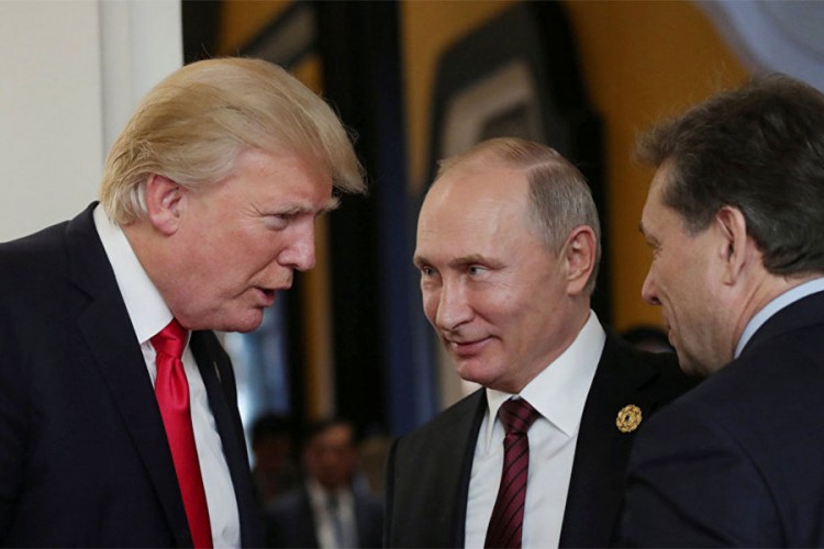 Sastanak Putina i Trampa