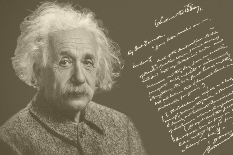 Na aukciji prodato pismo Ajnštajna iz 1922.