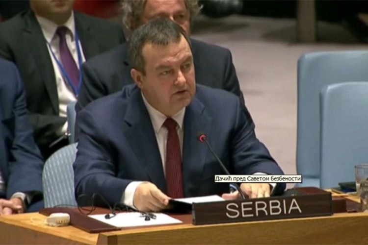 Dačić pred SB UN: Da li su napadi na Srbe ”stabilna” situacija