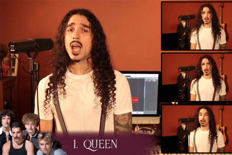 "Čovjek sa milion glasova" pjeva Bohemian Rhapsody na 42 načina