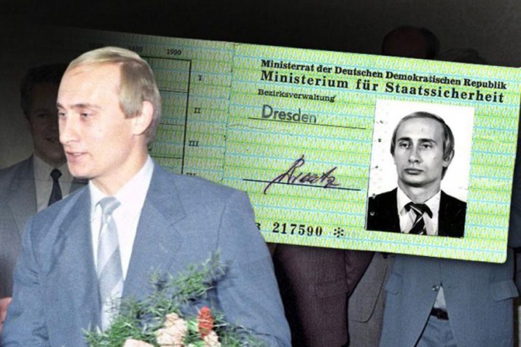 Putin posjedovao legitimaciju istočnonjemačke tajne službe