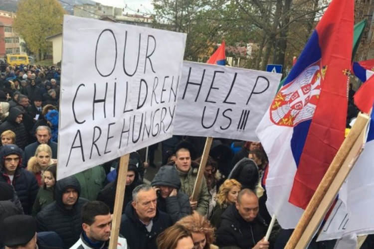Srbi sa novog protesta: Želimo samo slobodu i pravo na život
