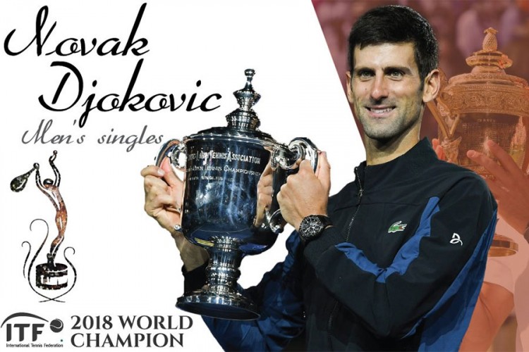 Novak Đoković i Simona Halep proglašeni za najbolje tenisere u 2018. godini