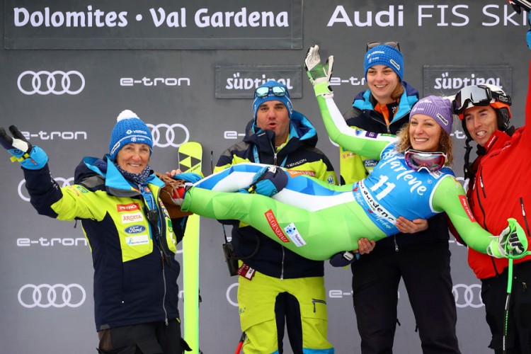 Štuhec nastavila dominaciju u Val Gardeni