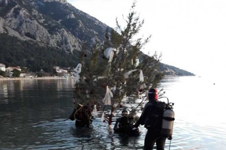 Hercegovački ronioci pod more postavili jelku