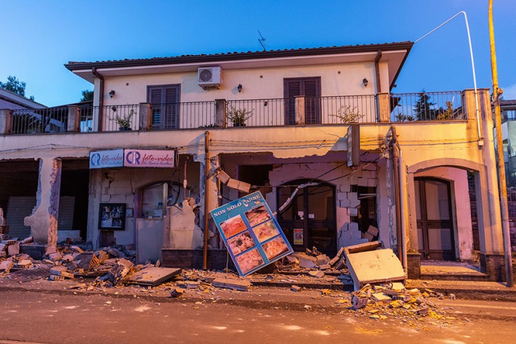 Broj povrijeđenih u zemljotresu na Siciliji porastao na 30