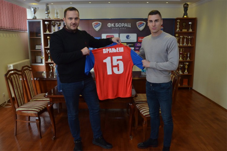 Ognjen Vranješ posjetio FK Borac