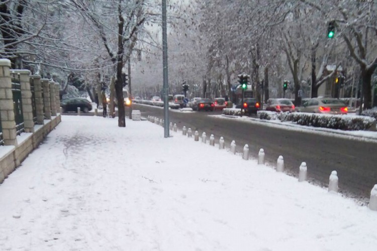 Podgorica osvanula pod snijegom