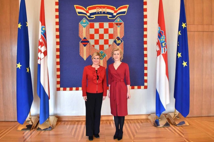 Grabar-Kitarović: Hrvatska spremna da pomogne BiH na putu ka NATO i EU
