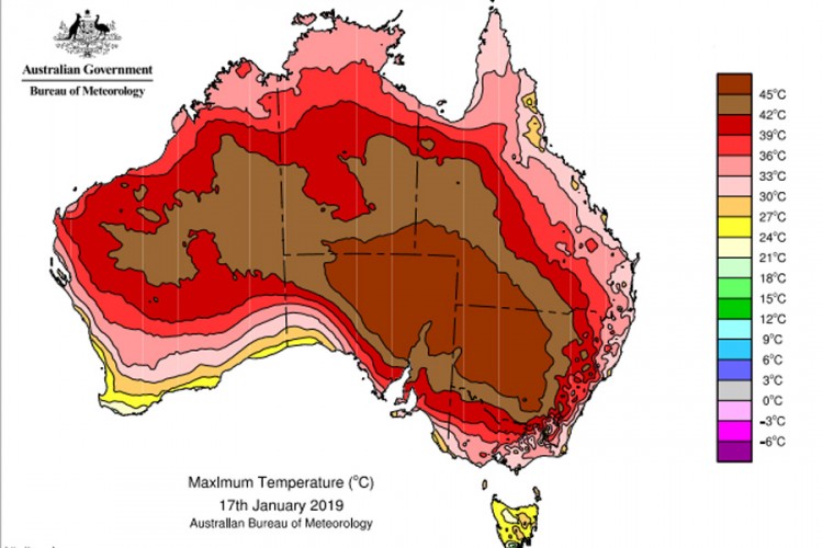 U Australiji padaju rekordi, tope se ceste od vrućine
