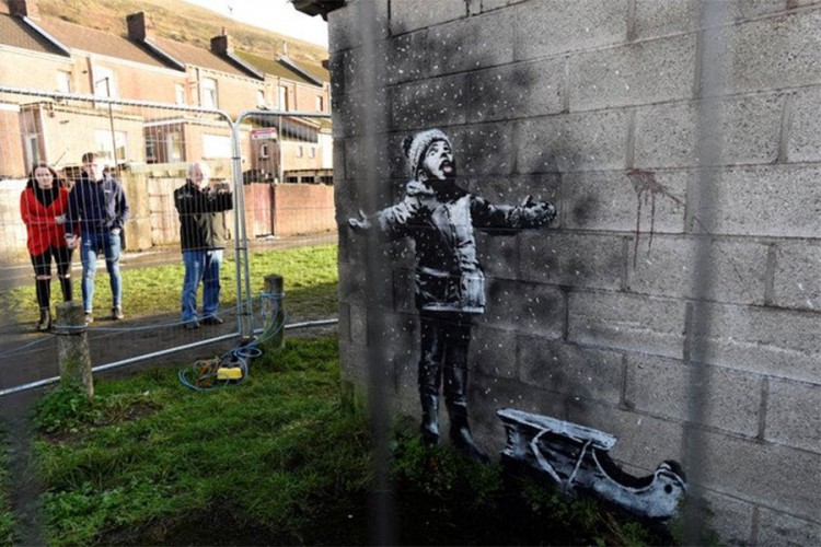 Prodat mural neuhvatljivog umjetnika Banksija