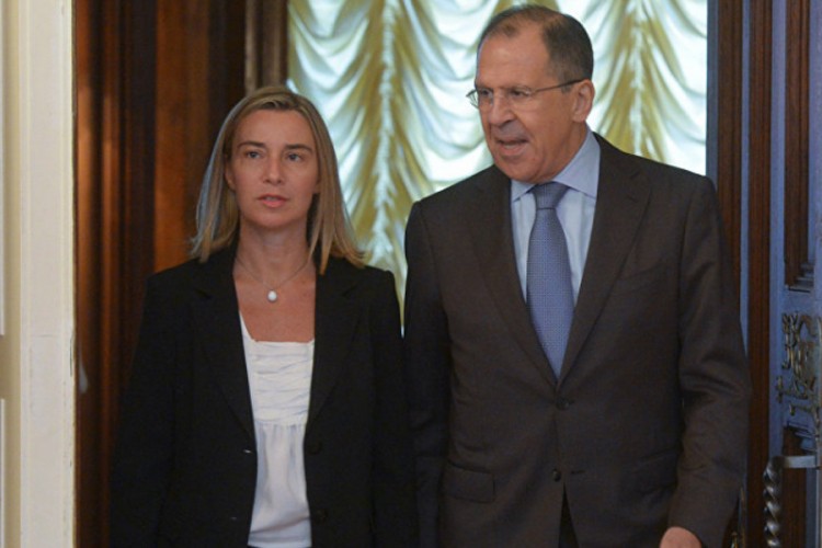 Lavrov tražio od Mogerinijeve informacije o dijalogu Srbije i KiM