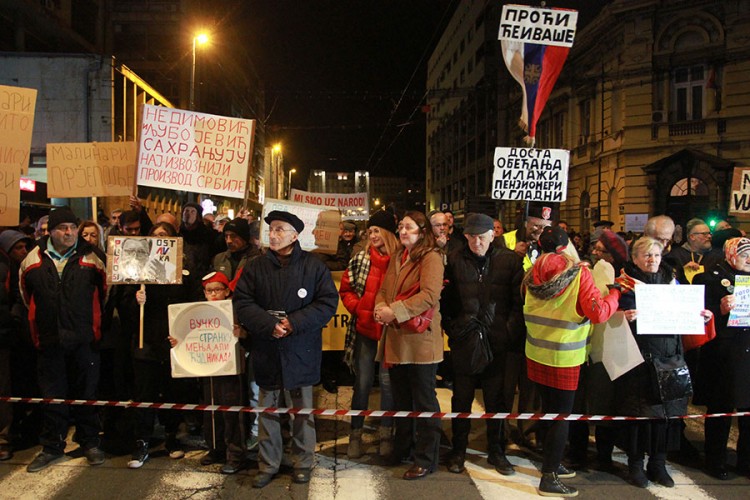 Novi protest u Beogradu, traži se smjena ministra prosvete