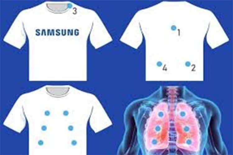 Samsung pravi pametnu majicu za detektovanje bolesti