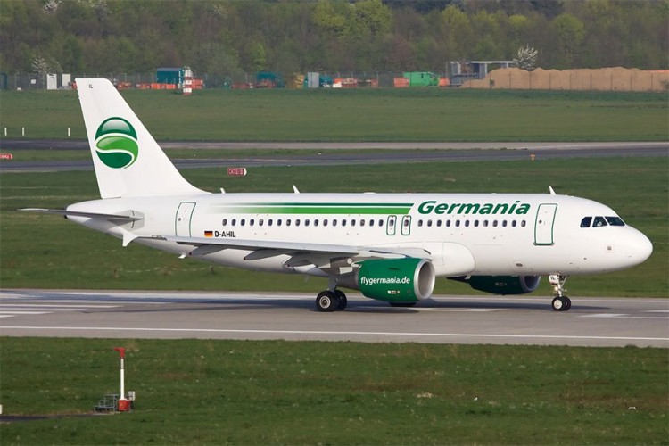 Njemačka aviokompanija Germania proglasila bankrot