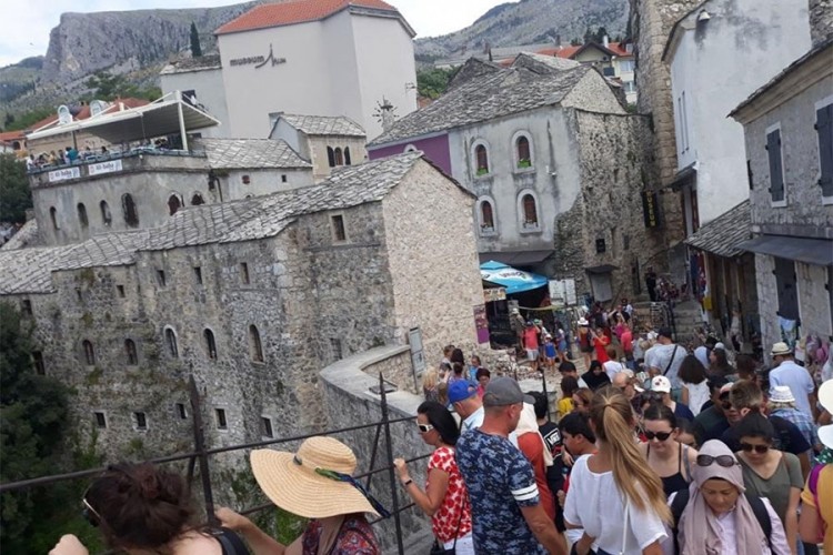 U 2018. u BiH oko 1,5 milion turista