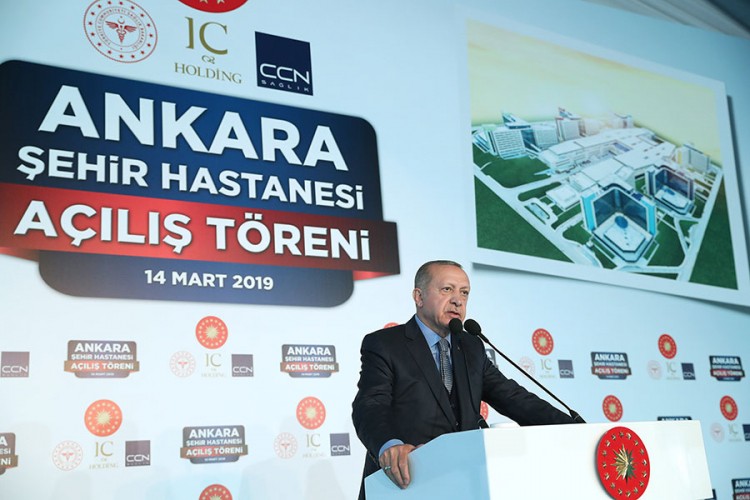 Erdoan otvorio najveću gradsku bolnicu u Evropi