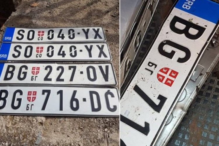 Djeca u Dubrovniku uništavala srpske tablice: "Tata je rekao da su to zločesti auti"