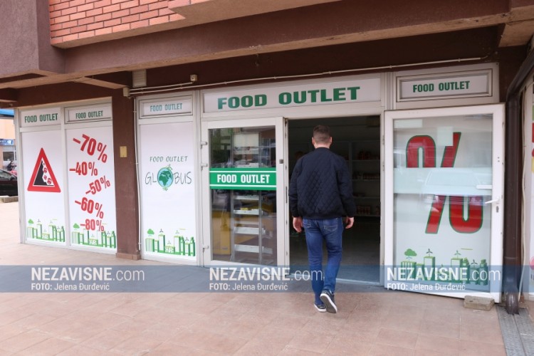 Autlet prodavnica u Banjaluci: Hrana za plići džep samo u većim gradovima
