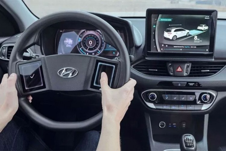Hyundai želi ekrane osjetljive na dodir u volanu