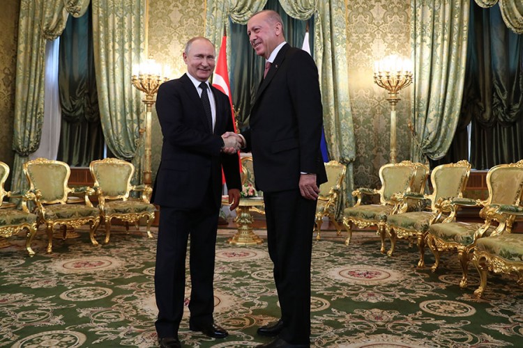 Putin i Erdoan: Rusija i Turska blisko sarađuju na globalnim pitanjima